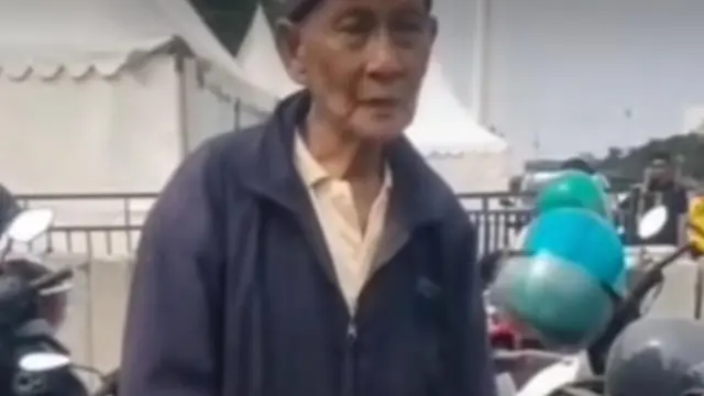 Kakek Kehilangan Motor saat Antar Cucu Nonton HUT TNI di Monas Kapuspen Tolong Info Identitasnya Kita Bantu